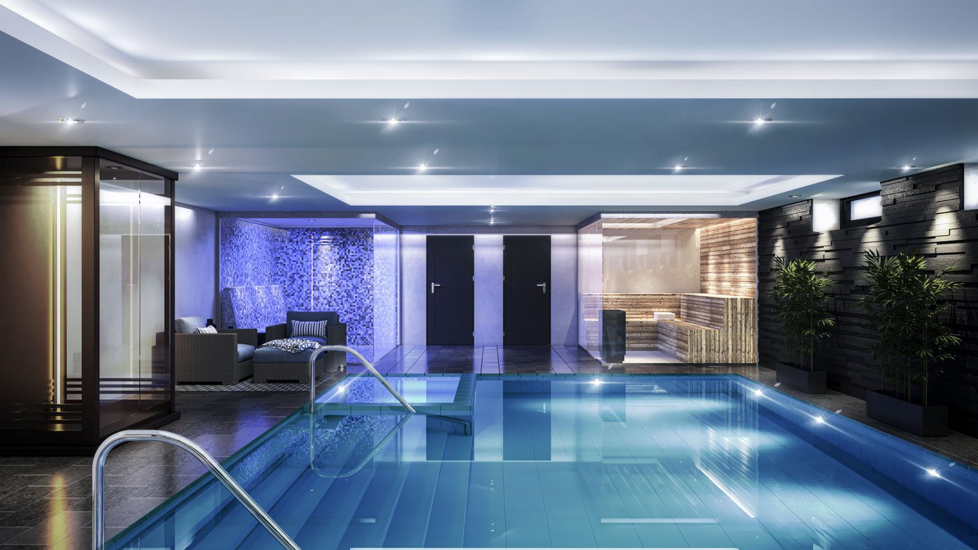 Interior – Swimming Pool View 1