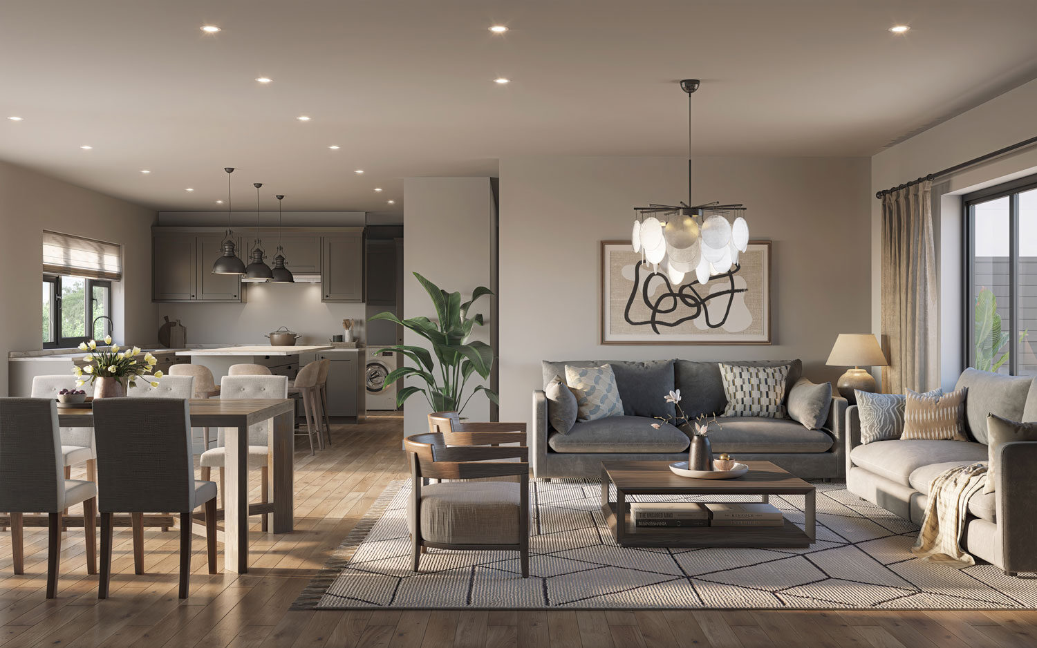 SouthbrookWhimple_Interior_Type-A_Living-Dining-Kitchen-1