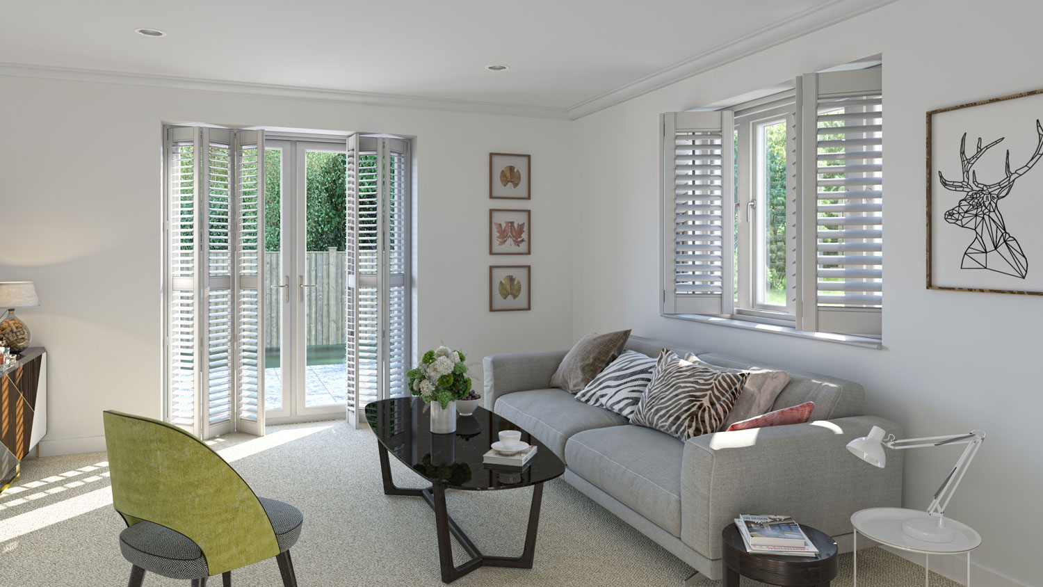 Evergreen Shutters